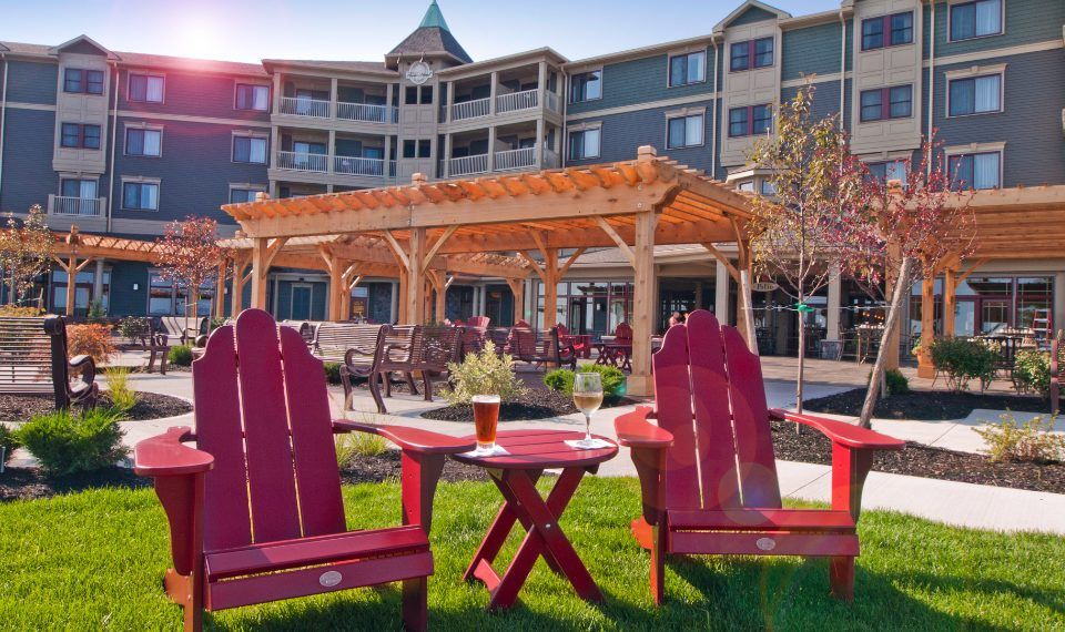 An image of the 1000 Islands Harbor Hotel in Clayton NY